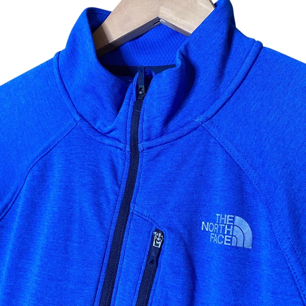 The North Face 1/4 Zip FlashDry Active Pullover Royal Blue Sport Run Men’s S